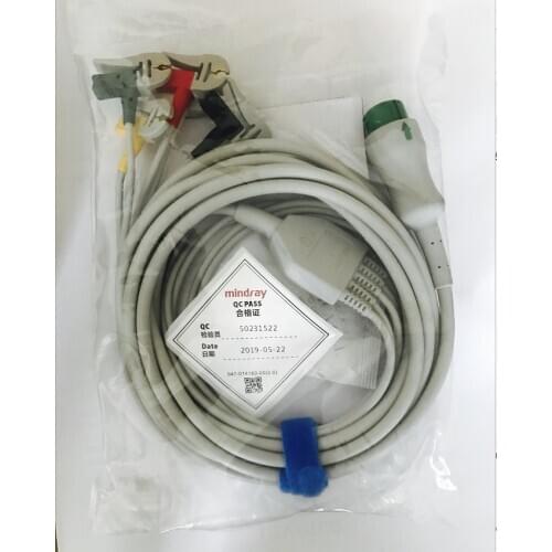 Mindray 12 pin 5-lead ECG cable PN:EA6252A new original 58