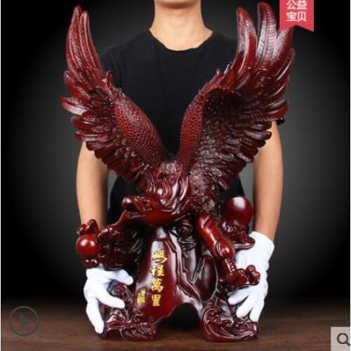 Future eagle owl office desktop Arts and crafts decoration handmade material resin creativity Owl Eagle Bird home crafts statue