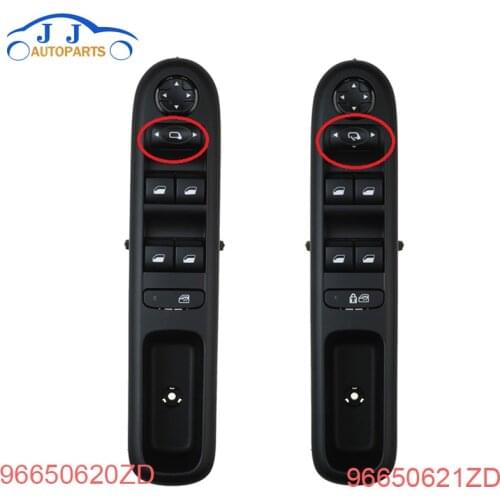 96650620ZD 96650621ZD Power Window Switch For Peugeot 3008 5008 Hatchback Wagon Left front door lifter switch 6490X6