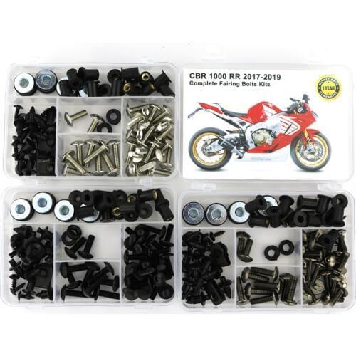 Fit For Honda CBR1000RR CBR 1000RR 2017 2018 2019 Motorcycle Full Fairing Bolts Kit Steel Clips Nuts