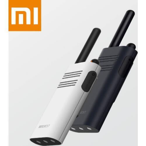 Xiaomi BeeBest A208 Handheld Walkie Talkies Portable Radio 5W 1-5KM Two Way Radio White 2000mAh/ Blue 3350mAh for Outdoor