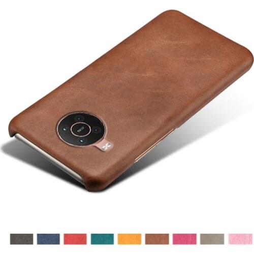 Luxury Vegan PU Leather Cover On The For Nokia X20 X10 Funda Wearable Slim Business Case For Nokia X 10 20 6.67" 2021 Capa Coque