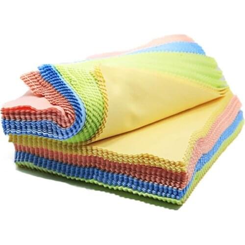 2000pcs Microfiber Cleaning Cloths for Tablet Phones Computer Laptop Glasses Cloth Lens Eyeglasses Wipes Dust Washing Cloth SN