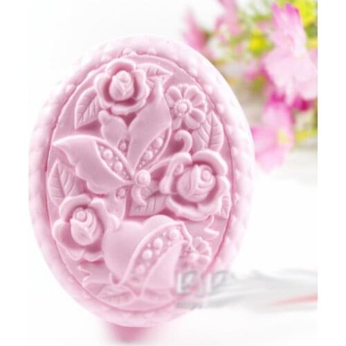 Bttterfly Silicone molds flower soap mold handmade silicone soap molds bttterfly silica gel die Aroma stone moulds candle mould