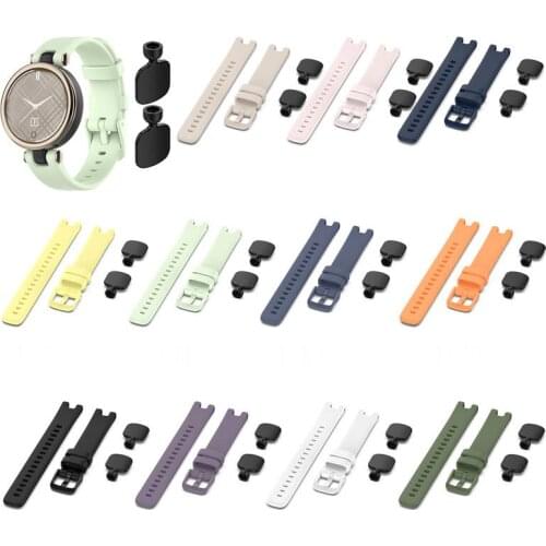 Silicone Band Strap for Garmin Lily Smartwatch Garmin Women’s Fitness Bracelet Replacement Watchband Wristband Accessories Belt