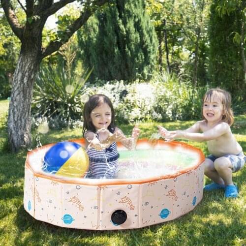 Foldable Dog Swimming Pool Pet SPA Portable PVC Bathing Tub Kids Indoor Outdoor Folding Wash Bathtub Collapsible For Large Dogs