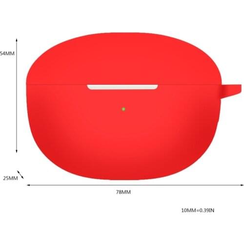 Anti-scratch Protective Cover Silicone Case Protector for oppO Enco X Wireless Earbuds Earphones Charging Box