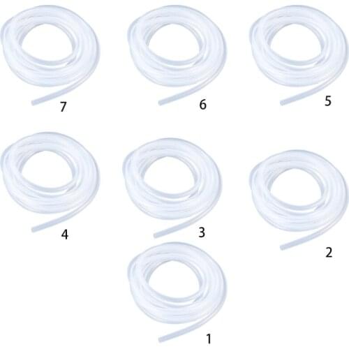 1 M High Temp Silicone Tubing Hose Food Grade Silicone tube Flexible Pure Silicon Tubing Compatible with Home Use