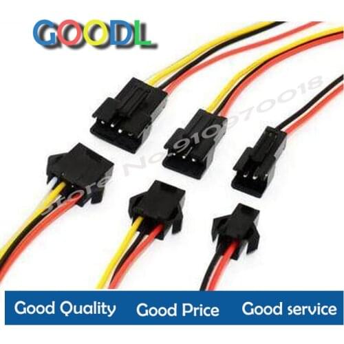 5pairs 2pin 3pin 4pin 5pin 6pin JST LED Connectors Male And Female Connector for 3528 5050 WS2811 WS2812 LED Strip Tape light