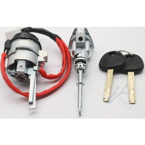 Full Car Lock Core For Hyundai IX35 Car Central Control Door Lock Ignition Lock Left Front Door Key Full