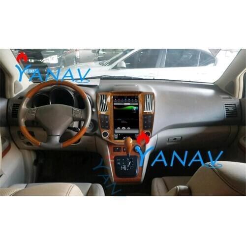 11.8 inch Car radio player Car GPS Navigation For-LEXUS RX300/330/350/400h 2004-2008 car stereo Multimedia video DVD Player