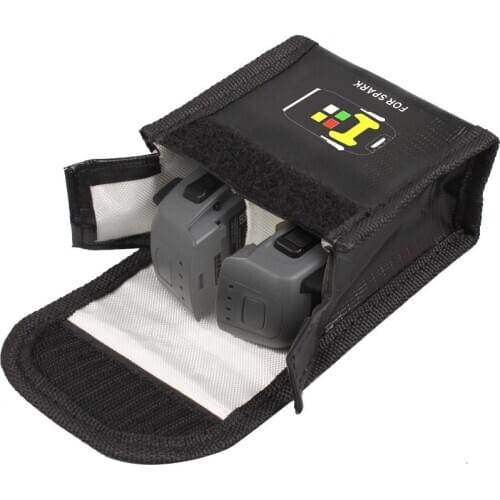 For DJI SPARK Drone Case Lipo Battery Bag Safe Storage Bag Explosion-proof Cover Protective Box for DJI Spark Accessories