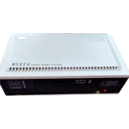 WS824 Digital PBX System 4+16 lines telephone box telephone switch ok max. 64 extension line & 8outer lines with RS 232 function