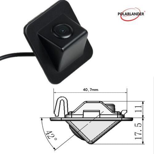 Hot sell car parking rear view camera Super good quality Wired CCD1/3" for Hyundai/Avante 2012 waterproof car backup camera