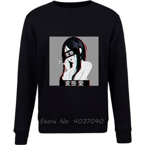 Hentai Japanese Otaku Hoodie Fashion Street Wear Hoodie Autumn Spring Men Women Casual Pullovers Sweatshirt