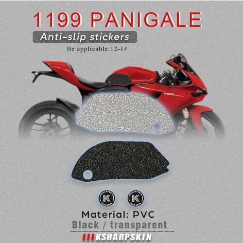 Motorcyle Sticker Decal Emblem Protector Tank Pad Tank grip For DUCATI 12-14 1199 PANIGALE 15-17 1299 PANIGALE