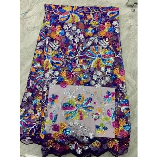 Latest African Lace Fabric 2021 High Quality Lace Embroidery French Lace Nigeria Lace Fabric Material H3940