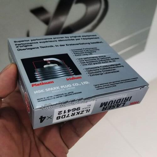 4PCS X Genuine OEM Parts Auto Iridium Spark Plug 09482-00642,ILZKR7D8 For Suzuki New Vitara SX4 S-cross Swift 1.0T, 1.4T Engine