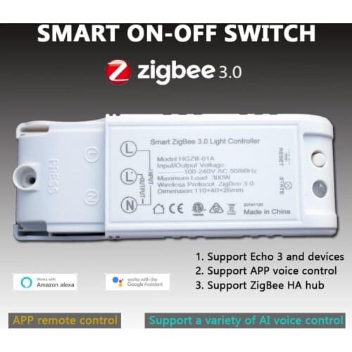 Zigbee 3.0 Switch For DIY Home Device Smart Remote Control for Most of Zigbee Hub Voice Control For Alexa Google Home