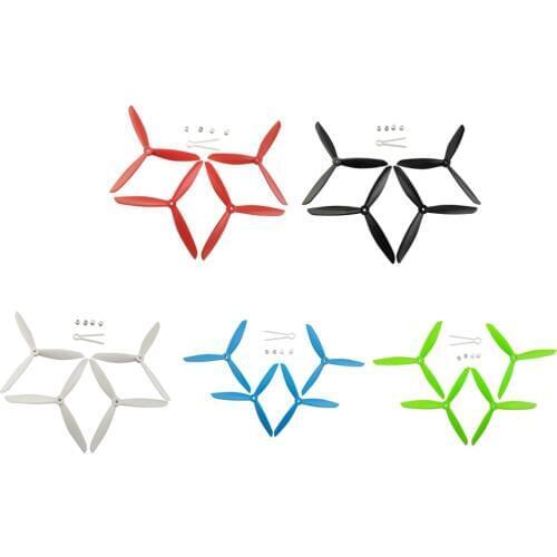 MagiDeal 4PCS Plastic 3-leaf Blade Propellers for MJX B2SE Quadcopter Accessory