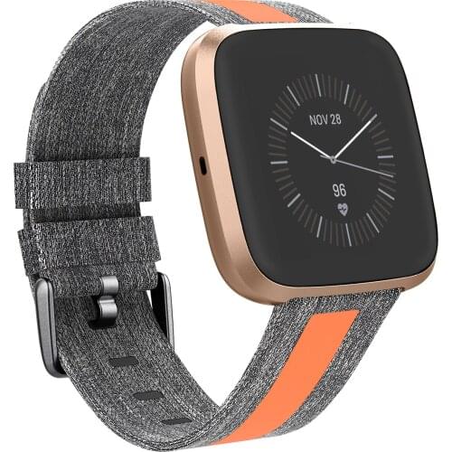 22mm Quick Release Canvas Woven Watch Strap for Samsung Galaxy Watch 3 45mm Huawei GT GT 2 46mm GT2 Pro GT2E Replacement Bands