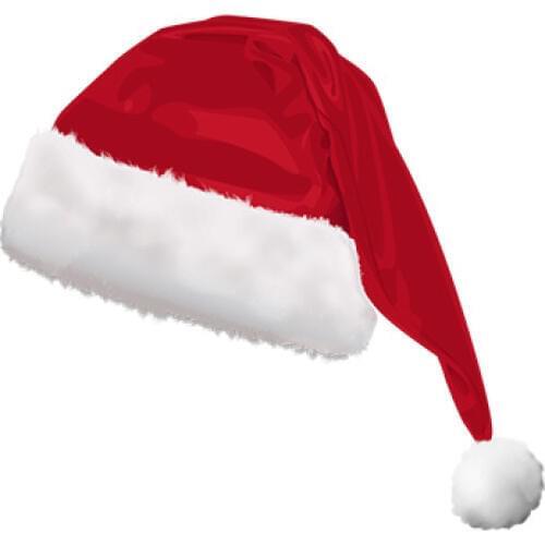 Christmas Hat Trick (Inner Dia18cm) Magic Tricks Object Appear Vanish From Hat Magia Magician Stage Party Illusions Gimmick Fun