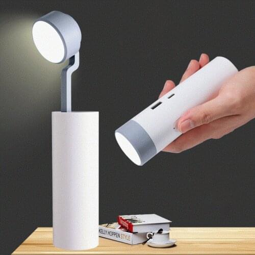 Foldable Touch Dimmable Reading LED Night Light Portable Lantern Lamp USB Rechargeable for Children Kids Gift Bedside Bedroom