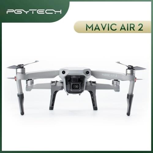 PGYTECH for Mavic Air 2 Landing Gear Extensions Protects Aircraft & Gimbal Camera Increase 35mm provide Safe Landing & Take OFF