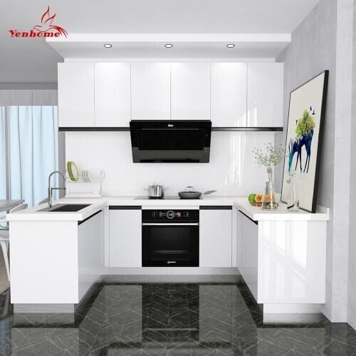 30cm Width Waterproof Vinyl Decorative Film Self Adhesive Wallpaper Roll for Kitchen Furniture Cupboard Stickers Home Decoration