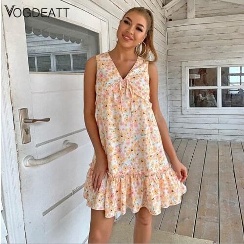 Модные платья-трапеции VOGDEATT China At AliExpress