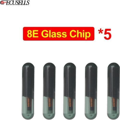 5Pcs/Lot 8E Glass Chip TP32 ID8E Auto Transponder Chip Key Blank Car Key Chips Fit for Honda for Audi Remote Car Key