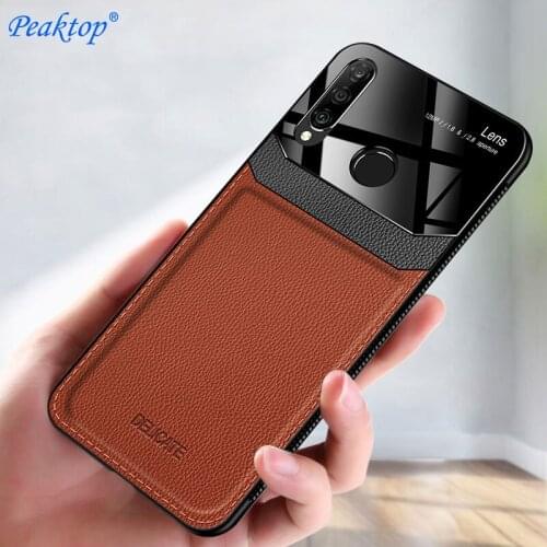Case For Huawei P20 P30 P40 Lite Phone Case PU Leather Silicone Shockproof Bumper On Huawei P10 P20 P30 P40 Pro Plus Back Cover