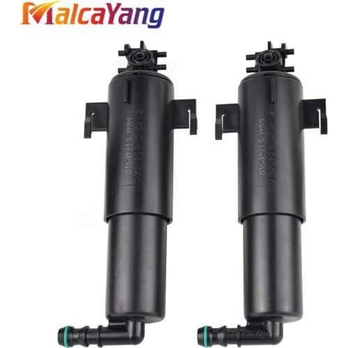 For BMW E71 E72 X6 2008-2014 Pair Left Right Car Styling Headlamp Headlight Washer Nozzle Cylinder 61677308525 61677308526