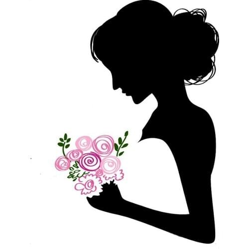 Bride Shape Metal Cutting Die DIY For Scrapbooking Decoration Crafts