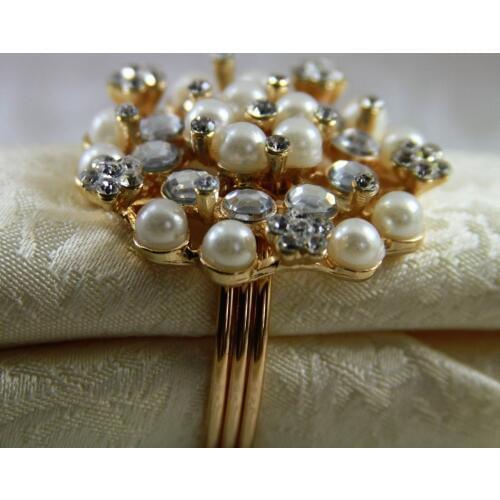 Crystal wedding napkin ring crystal napkin decoration ring and decoration napkin holder by free shipping