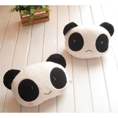 Hot 1pcs Car headrest cushion neck pillow cartoon Cute Lovely Panda Pattern Car Seat Neck/Head Pillow Soft Back Cushion