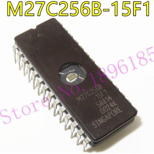 M27C256B M27C256B-15F1 1PCS 256 Kbit (32Kb x 8) UV EPROM and OTP EPROM