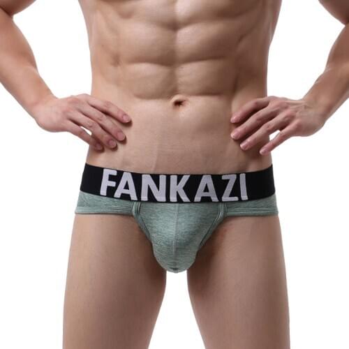 Fashoin Mens Underwear Briefs Autumn Winter Underpants U Bulge Pouch Jockstrap Men Warm Cueca Low-waist Underwear Male Panties