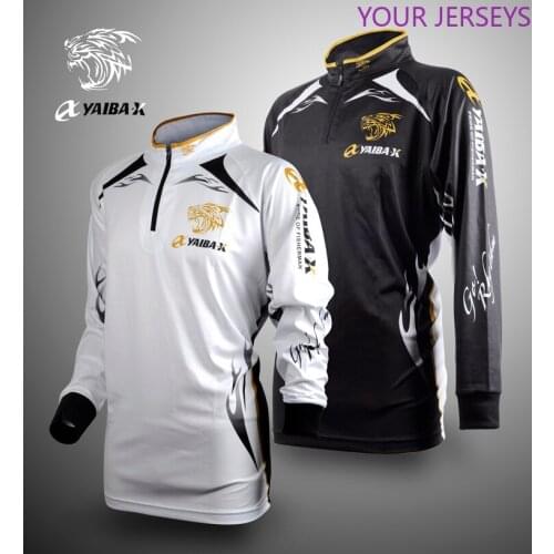 2022 NEW YAIBA-X Fishing Shirts Summer Autumn Men Long Sleeve Outdoor Camping Clothes Plus Size Jersey