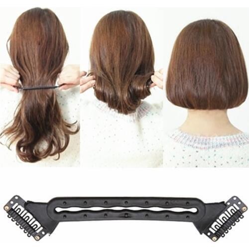 New Hot Make Up Hair Braiding Braider Tool Long Hair Become Short Hair Hairstyle Hair Curler Hairpins Professional Styling Tool