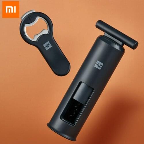 New Xiaomi Huohou Bottle Beer Cans Opener Stainless Steel Automatic Magnetic Beer Openers Bar Kitchen Open Wine Tool