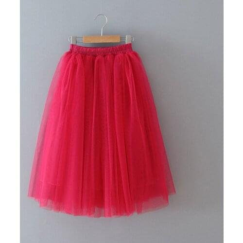 2020 Autumn New Girls Tulle Skirt Childrens Korean-Style All-match Skirt