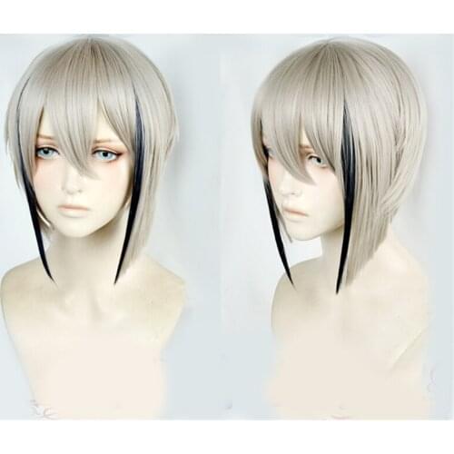 1pcs Touken Ranbu Online Wig Hyuuga Masamune Heat Resistant Synthetic Hair Cosplay Prop Collection for Women Girl