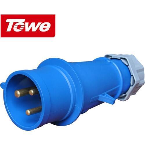 Towe Industrial Connector IPS-P363 63A 3 Pins 2P+E Male IP67