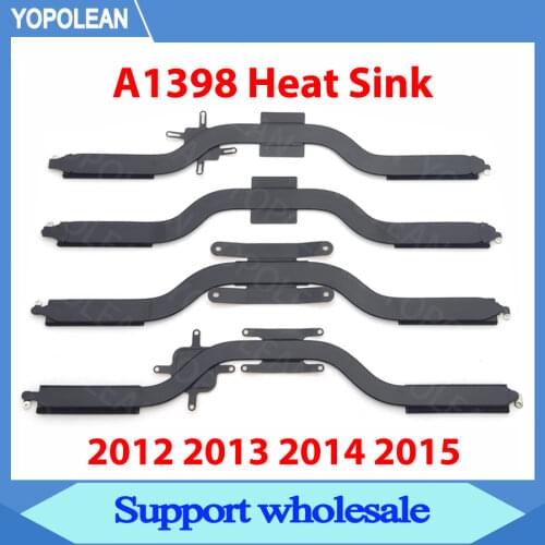 Tested Original A1398 Heatsink for Macbook Pro 15'' A1398 Heat Sink CPU Cooling Mid 2012 Early 2013 820-3332-A