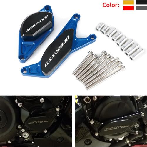 Frame Slider Crash Pad Engine Stator Case Saver Cover For Suzuki GSX S1000 S1000F GSX-S1000 GSX-S1000F GSX-S GSXS 1000 2015 2016