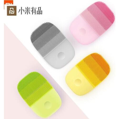 Xiaomi inFace Electric Deep Facial Cleaning Massage Brush Sonic Face Washing IPX7 Waterproof Silicone Face Cleanser Skin Care