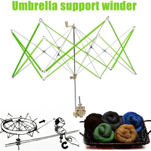 Yarns Swift Yarns Winder Yarns Ball Winder Knitting Yarns Holder Umbrella Stand Wool Winding Machine B1