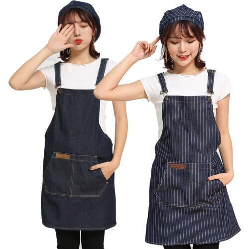 Womens Mens Cooking Chef Kitchen Restaurant Bib Apron Dress with Beret hat Chef Waiter Aprons Bibs Kitchen Accessory