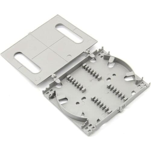 100pcs 12-core small spun fiber optic fiber fusion splice box split fiber optic box corridor box splice accessories